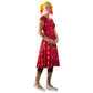 Charm Tea Dress by RainbowsAndFairies.com (Magpie - Black & White - Red - Australian Bird - Rock & Roll - Dress With Pockets - Rockabilly - Vintage Inspired) - SKU: CL_TEADR_CHARM_ORG - Pic 06