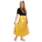 Kansas Maxi Skirt by RainbowsAndFairies.com.au (Wizard Of Oz Inspired - Emerald City - Skirt With Pockets - Boho - Mod Retro - Vintage Inspired) - SKU: CL_MAXIS_KNSAS_ORG - Pic-06