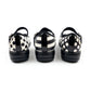 Monochrome Mary Janes by RainbowsAndFairies.com (Black & White - Polka Dots - Stripes - Mismatched Shoes - Shoes - Pair & A Spare) - SKU: FW_MARYJ_MONOC_ORG - Pic 09