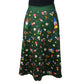 Mr & Mrs Gnome Original Skirt by RainbowsAndFairies.com.au (Garden Gnome - Cute Gnomes - Skirt With Pockets - Aline - Vintage Inspired - Mod Retro) - SKU: CL_OSKRT_GNOME_ORG - Pic-01