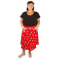 Puppy Love Original Skirt by RainbowsAndFairies.com.au (Dalmation - Dog Bone - Fire Engine Red - Kitsch - Aline Skirt With Pockets - Vintage Inspired) - SKU: CL_OSKRT_PUPPY_ORG - Pic-03