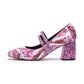 Sprinkles Heels by RainbowsAndFairies.com (Fairy Bread - 100s & 100s - Party Food - Quirky Shoes - Comfy Heels - Kitten Heels) - SKU: FW_HEELS_SPRNK_ORG - Pic 04