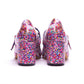 Sprinkles Heels by RainbowsAndFairies.com (Fairy Bread - 100s & 100s - Party Food - Quirky Shoes - Comfy Heels - Kitten Heels) - SKU: FW_HEELS_SPRNK_ORG - Pic 05