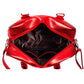 Dorothy Bowler Bag by RainbowsAndFairies.com (Red Glitter - Sparkle - Wizard Of Oz - Kitsch - Bowler Style - Bowling Bag - Handbag - Vintage Inspired - Rockabilly) - SKU: BG_BOWLR_DRTHY_ORG - Pic 05