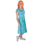 Mallard Tea Dress by RainbowsAndFairies.com.au (Ducks - Mallard - Lotus - Lilypad - Dress With Pockets - Circle Skirt - Vintage Inspired - Kitsch) - SKU: CL_TEADR_MALLA_ORG - Pic-04