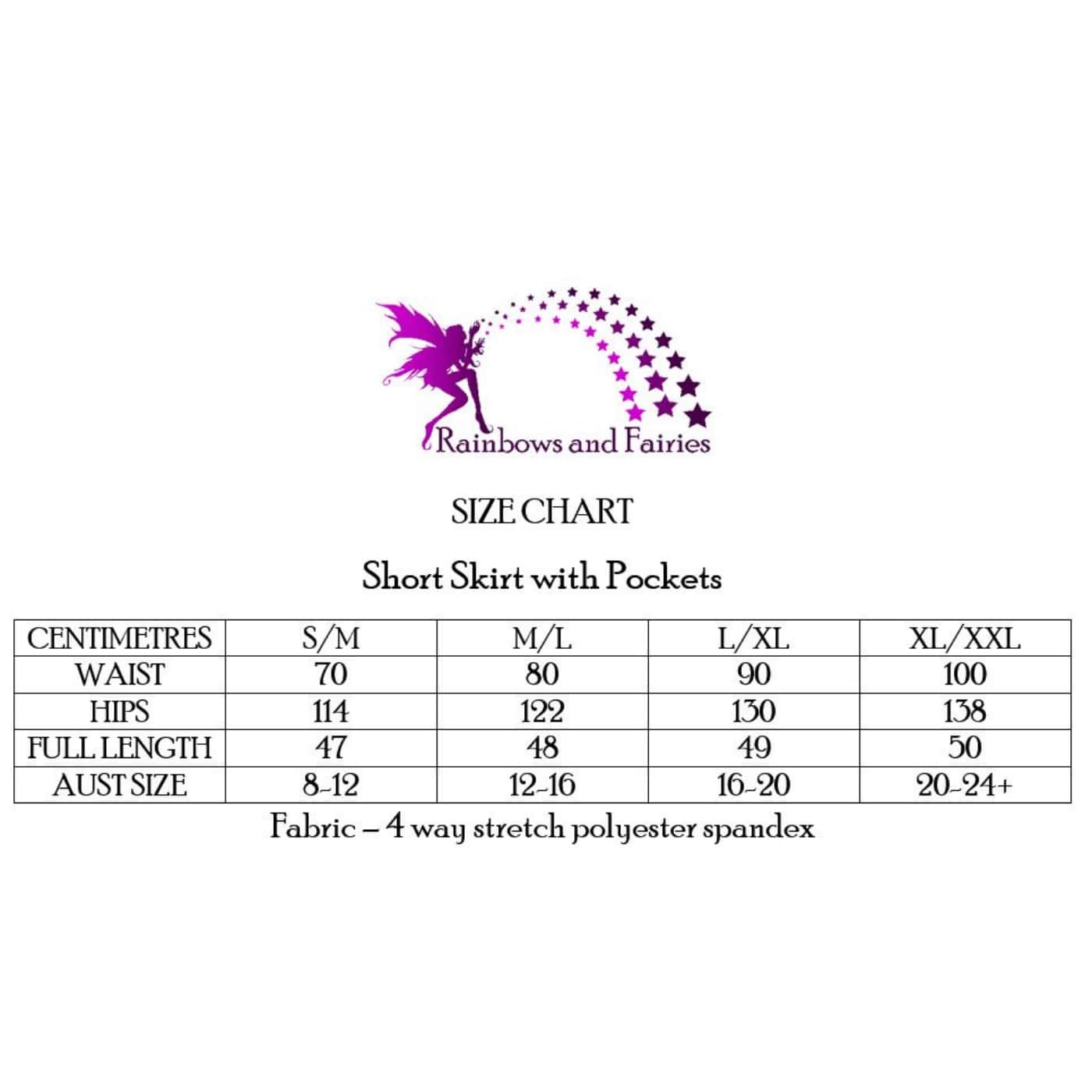 Short-Skirt-SizeChart-RainbowsAndFairies.com.au-CL_CHART_SHORT_ORG-01