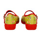 Woodland Mary Janes by RainbowsAndFairies.com.au (Creatures - Racoon - Bear - Animals - Buckle Up Shoes - Mismatched Shoes - Stripes) - SKU: FW_MARYJ_WOODL_ORG - Pic-05