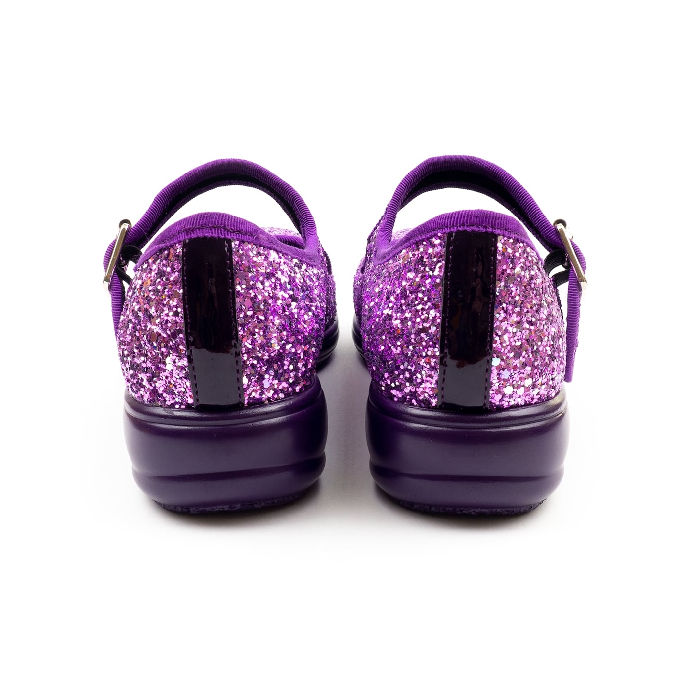 Amethyst Mary Janes by RainbowsAndFairies.com (Purple Glitter - Sparkle - Shoes - Buckle Up - Lilac) - SKU: FW_MARYJ_AMTHS_ORG - Pic 05