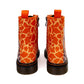 Andy Wonder Boots by RainbowsAndFairies.com.au (Giraffe - Animal Print - Metallic - Glitter - Combat Boots - Side Zip Boot - Sparkle - Jungle) - SKU: FW_WONDR_ANDYG_ORG - Pic-05