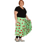 Berry Picnic Swishy Skirt by RainbowsAndFairies.com.au (Strawberry Shortcake - Green - Skirt With Pockets - Circle Skirt - Vintage Inspired - Mod) - SKU: CL_SWISH_BERRY_ORG - Pic-08