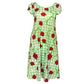 Berry Picnic Tunic Dress by RainbowsAndFairies.com.au (Strawberry Shortcake - Green Gingham - Vintage Inspired - Kitsch - Dress With Pockets - Mod) - SKU: CL_TUNDR_BPCNC_ORG - Pic-05