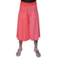 Blush Culottes by RainbowsAndFairies.com.au (Red Polka Dots - Pink Polka Dots - Pink & Red - 3 Quarter Pants - Wide Leg Pants - Vintage Inspired) - SKU: CL_CULTS_BLUSH_ORG - Pic-01