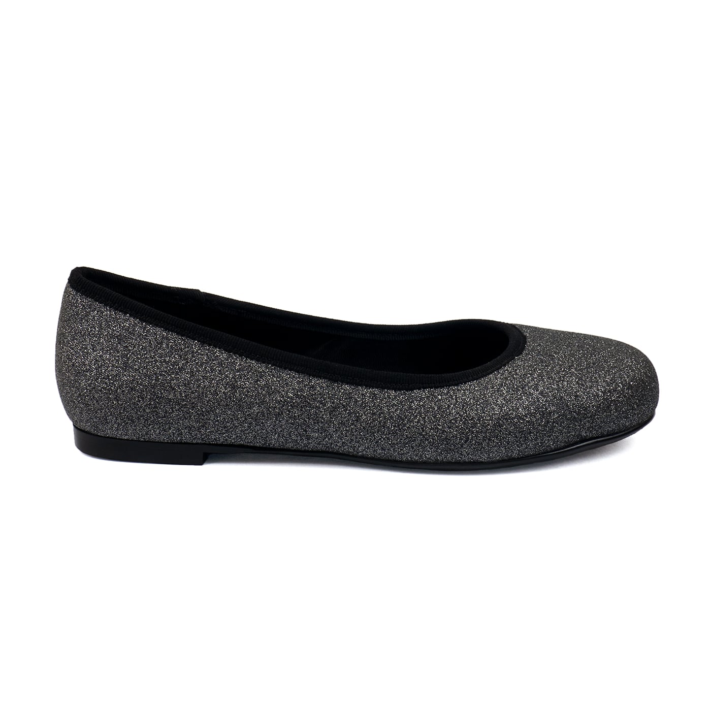 Celestial Ballet Flats by RainbowsAndFairies.com (Silver Glitter - Black - Sparkle - Slip Ons - Shoes) - SKU: FW_BALET_CELST_ORG - Pic 04