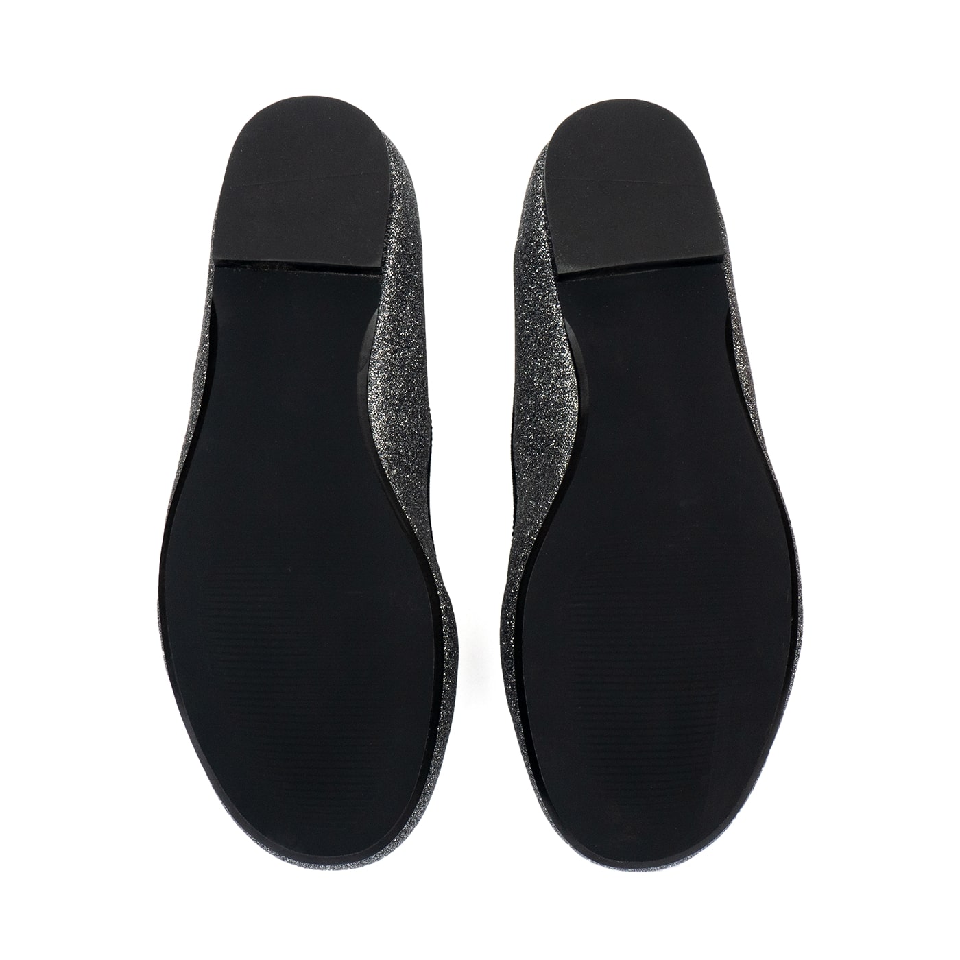 Celestial Ballet Flats by RainbowsAndFairies.com (Silver Glitter - Black - Sparkle - Slip Ons - Shoes) - SKU: FW_BALET_CELST_ORG - Pic 06