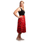 Charm Swishy Skirt by RainbowsAndFairies.com.au (Magpie - Red Black & White - Animal Print - Australian Bird - Circle Skirt With Pockets - Mod Retro) - SKU: CL_SWISH_CHARM_ORG - Pic-06