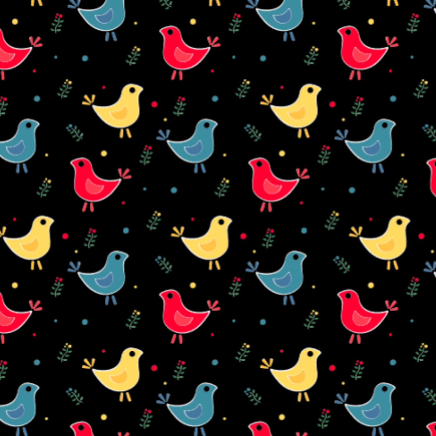 Chirp-Cute-Birds-Partridge-Family-Inspired-Kitsch-Mod-Vintage-Inspired-RainbowsAndFairies.com.au-CHIRP_ORG-01