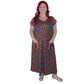 Confetti Maxi Dress by RainbowsAndFairies.com.au (Rainbow Spots - Polka Dots - Long Dress - Boho - Dress With Pockets - Vintage Inspired - Kitsch) - SKU: CL_MAXID_CONFT_ORG - Pic-01
