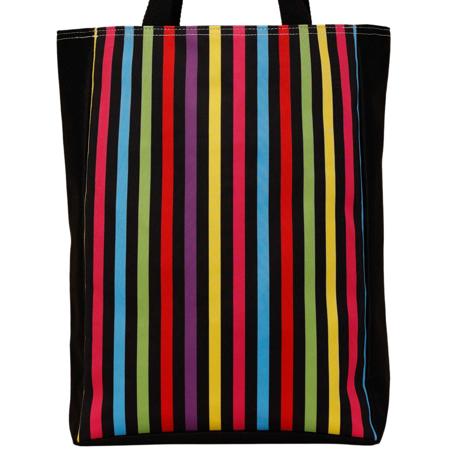 Confetti Tote Bag by RainbowsAndFairies.com (Rainbow - Polka Dots - Stripes - Handbag - Shoulder Bag - Carry All - Vintage Inspired - Kitsch) - SKU: BG_TOTES_CONFT_ORG - Pic 04