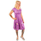 Fluffle Tunic Dress by RainbowsAndFairies.com.au (Rabbit - Bunny - Purple - Vintage Inspired - Kitsch - Dress With Pockets - Mod) - SKU: CL_TUNDR_FLUFF_ORG - Pic-02