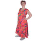 Groovy Remix Maxi Dress by RainbowsAndFairies.com.au (Woodstock - Psychedelic - Retro Print - Boho - Dress With Pockets - Long Dress - Vintage Inspired) - SKU: CL_MAXID_GROOV_REM - Pic-03
