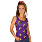 Haunted House Singlet Top by RainbowsAndFairies.com.au (Addams Family - Munsters - Haunted - Vintage Inspired - Kitsch - Bats - Tank Top - Purple) - SKU: CL_SGLET_HAUNT_ORG - Pic-07