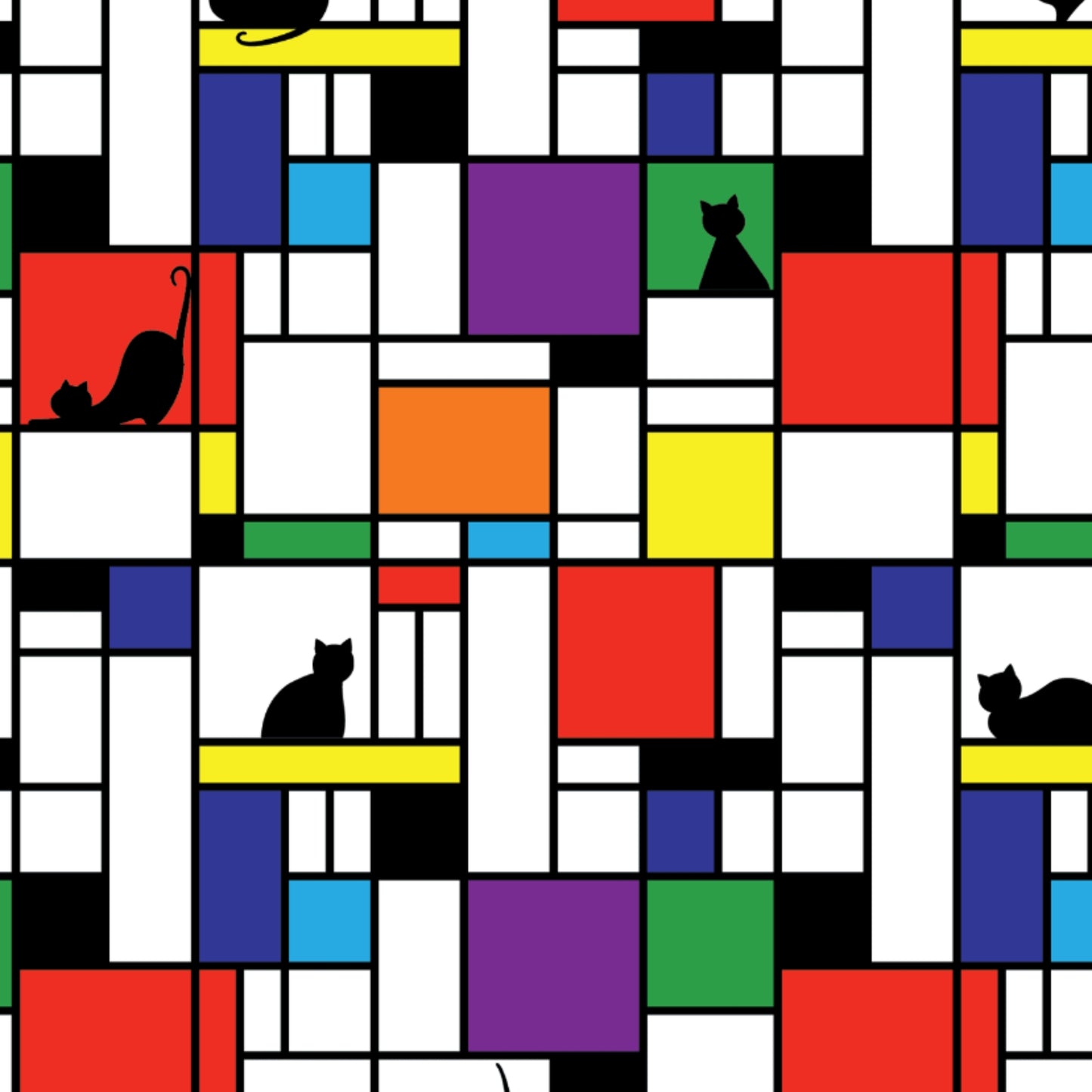     Intrigue-Black-Cats-Mondrian-Art-Partridge-Family-Mod-Retro-RainbowsAndFairies.com-INTRG_ORG-01