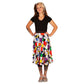 Intrigue Swishy Skirt by RainbowsAndFairies.com.au (Black Cats - Mondrian Art - Skirt With Pockets - Circle Skirt - Vintage Inspired - Mod Retro) - SKU: CL_SWISH_INTRG_ORG - Pic-07