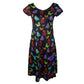 Kaleidoscope Tunic Dress by RainbowsAndFairies.com.au (Monarch Butterfly - Rainbow - Kitsch - Dress With Pockets - Mod Retro - Vintage Inspired) - SKU: CL_TUNDR_KSCOP_ORG - Pic-01