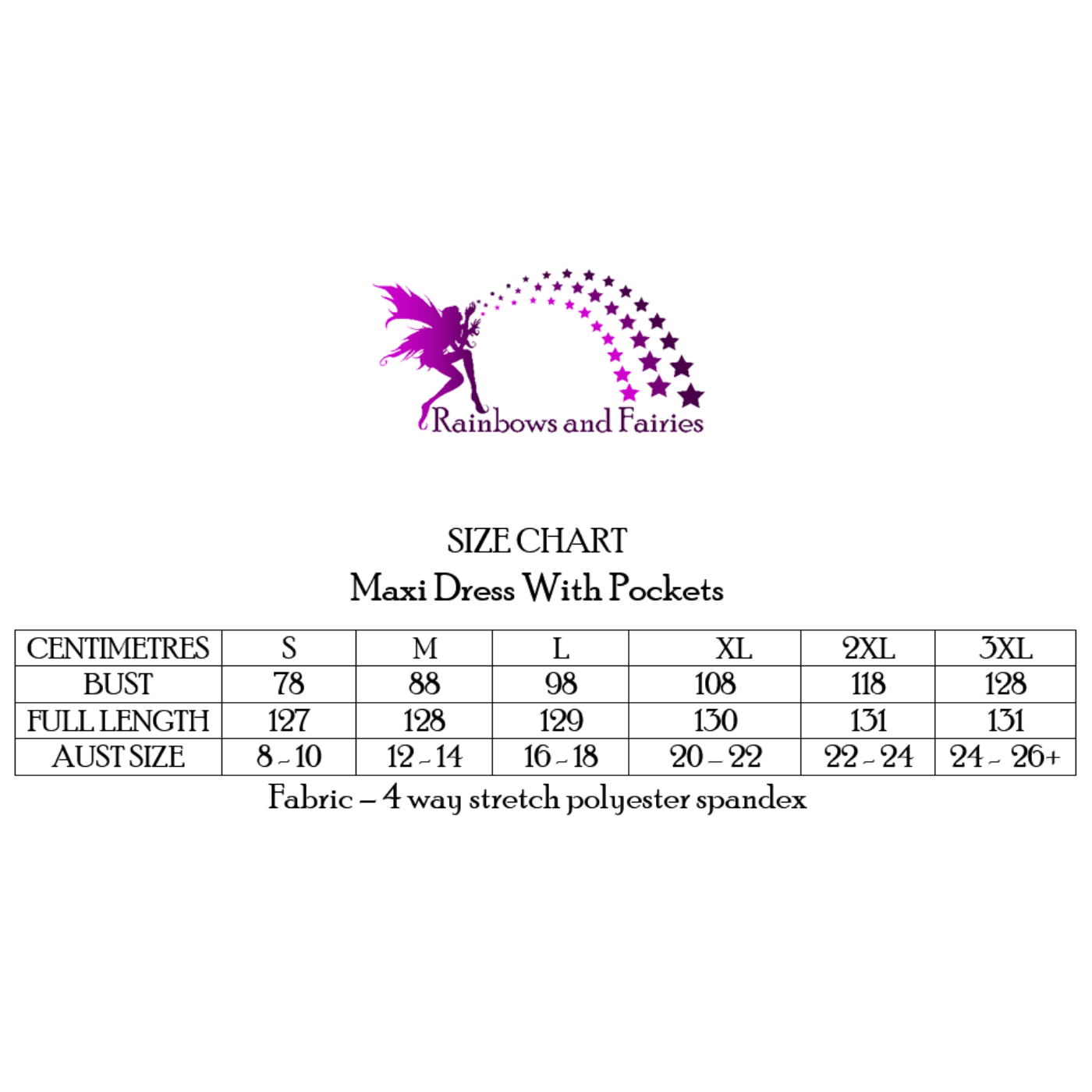 Maxi-Dress-Size Chart-RainbowsAndFairies.com.au-FW_CHART_MAXID_ORG-01