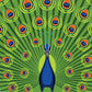 Olive-Peacock-Peahen-Animal-Print-Bird-Print-Mod-Retro-RainbowsAndFairies.com.au-OLIVE_ORG-01