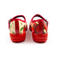 Orchard Mary Janes by RainbowsAndFairies.com (Red Apples - Apple Core - Snow White - Mismatched Shoes) - SKU: FW_MARYJ_ORCHD_ORG - Pic 05