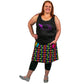 Paperdolls Short Skirt by RainbowsAndFairies.com (Dolls - Paper - Art - Skirt With Pockets - Aline Skirt - Vintage Inspired) - SKU: CL_SHORT_PAPER_ORG - Pic 02