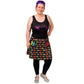 Paperdolls Short Skirt by RainbowsAndFairies.com (Dolls - Paper - Art - Skirt With Pockets - Aline Skirt - Vintage Inspired) - SKU: CL_SHORT_PAPER_ORG - Pic 04