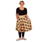 Paradise Swishy Skirt by RainbowsAndFairies.com.au (Toucan - Jungle - Skirt With Pockets - Circle Skirt - Vintage Inspired - Mod Retro - Animal Print) - SKU: CL_SWISH_PARAD_ORG - Pic-03