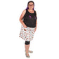 Puggle Short Skirt by RainbowsAndFairies.com (Platypus - Echidna - Australian - Skirt With Pockets - Rockabilly - Vintage Inspired) - SKU: CL_SHORT_PUGGL_ORG - Pic 05