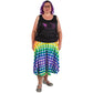 Rainbow Gingham Swishy Skirt by RainbowsAndFairies.com (Check - Picnic - Skirt With Pockets - Circle Skirt  - Vintage Inspired) - SKU: CL_SWISH_GINGH_RBW - Pic 04