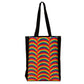 Rainbow Tote Bag by RainbowsAndFairies.com (Rainbows- Pride - Handbag - Shoulder Bag - Carry All - Vintage Inspired - Kitsch) - SKU: BG_TOTES_RAINB_ORG - Pic 01
