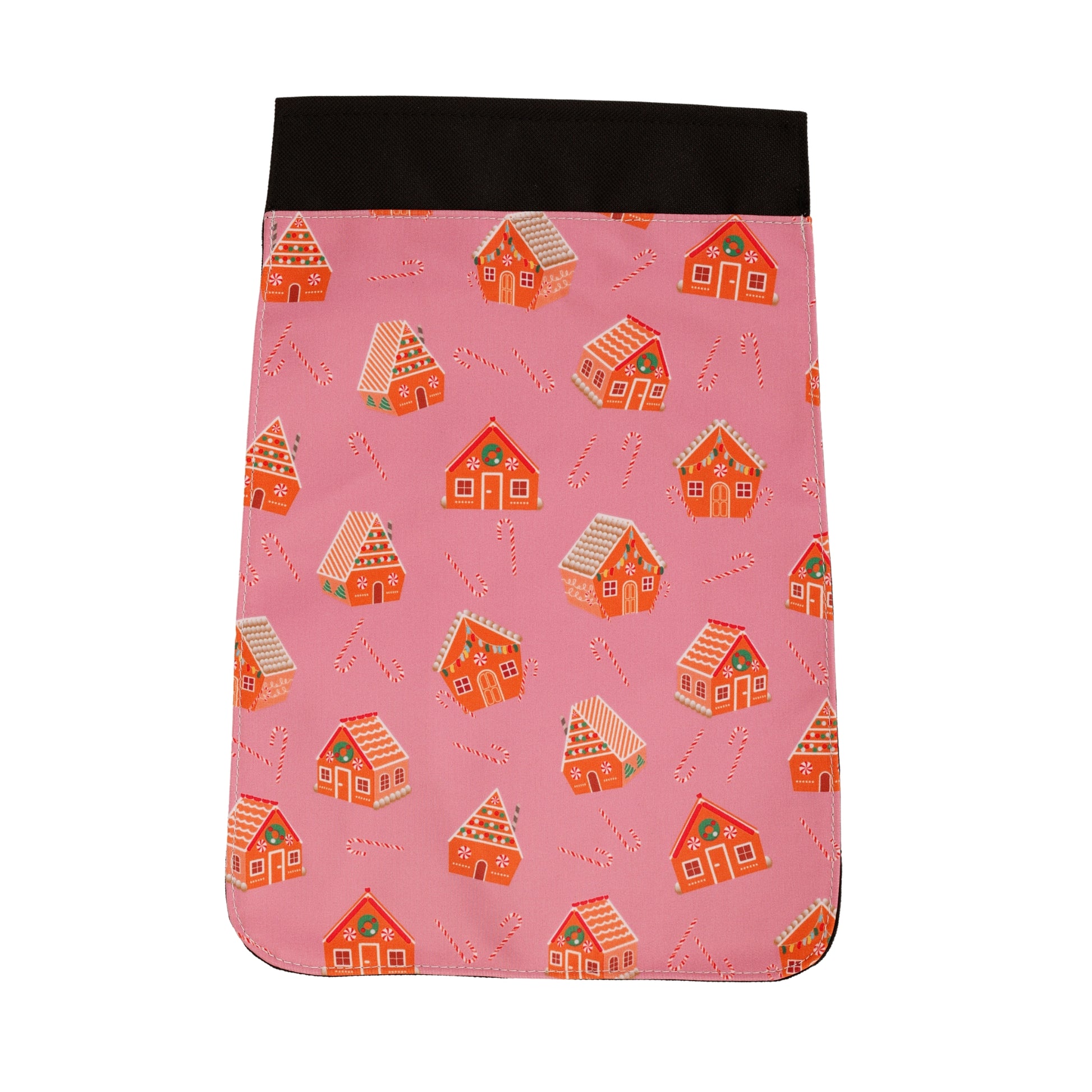 Santa's House Cover Only by RainbowsAndFairies.com.au (Christmas - Santa - Gingerbread House - Satchel Bag - Interchangeable Cover - Handbag) - SKU: BG_COVER_SHOUS_ORG - Pic-01