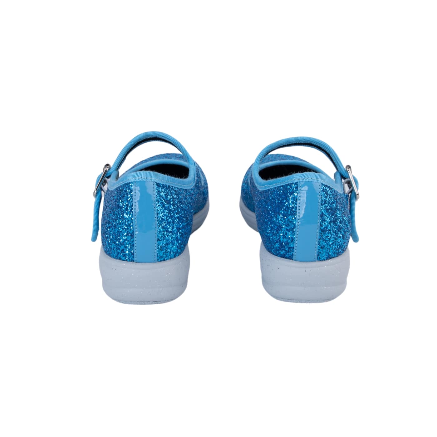 Serenity Mary Janes by RainbowsAndFairies.com.au (Aqua Glitter - Turquoise - Mismatched Shoes - Cute & Comfy - Buckle Up Shoes - Holographic - Glitter) - SKU: FW_MARYJ_GLITR_SER - Pic-05