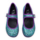 Sparkle Mary Janes by RainbowsAndFairies.com.au (Purple Glitter - Green Glitter - Mismatched Shoes - Glitter Shoes -Sparkle) - SKU: FW_MARYJ_GLITR_SPA - Pic-02