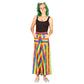 Starburst Wide Leg Pants by RainbowsAndFairies.com.au (Pants With Pockets - Flares - Pallazo Pants - Rainbow Brite - Pride - Stars - Rainbow Stripes) - SKU: CL_WIDEL_STARB_ORG - Pic-02