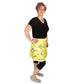 Sunshine Short Skirt by RainbowsAndFairies.com.au (Rainbows - Butterflies - Yellow Polka Dot - Kitsch - Aline Skirt With Pockets - Vintage Inspired) - SKU: CL_SHORT_SUNSH_ORG - Pic-06