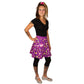 Tea Party Short Skirt by RainbowsAndFairies.com.au (Teacup - Teapot - Alice In Wonderland - Kitsch - Aline Skirt With Pockets - Vintage Inspired) - SKU: CL_SHORT_TEAPA_ORG - Pic-04