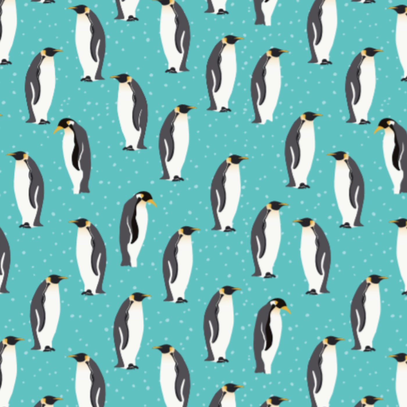 Waddle-Emperor-Penguin-Penguins-Animal-Print-Kitsch-Vintage-Inspired-RainbowsAndFairies.com.au-WADDL_ORG-01